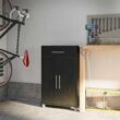 Ameriwood Home Camberly 23.46-in W x 39.2-in H Wood Composite Black Oak/Nightfall Oak Freestanding Utility Storage Cabinet