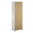 Ameriwood Home Camberly 23.46-in W x 75.25-in H Wood Composite Ivory Oak/Magnolia Oak Freestanding Utility Storage Cabinet