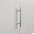 Ameriwood Home Camberly 54-in W x 20.31-in H Wood Composite Ivory Oak/Magnolia Oak Wall-mount Utility Storage Cabinet