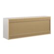 Ameriwood Home Camberly 54-in W x 20.31-in H Wood Composite Ivory Oak/Magnolia Oak Wall-mount Utility Storage Cabinet