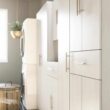Ameriwood Home Camberly 15.38-in W x 74.32-in H Wood Composite Magnolia Oak Freestanding Utility Storage Cabinet