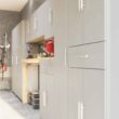 Ameriwood Home Camberly 15.38-in W x 74.32-in H Wood Composite Magnolia Oak Freestanding Utility Storage Cabinet