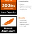 Xtend & Climb Contractor Aluminum 15.5-ft Type 1A- 300 lbs. Capacity Telescoping Extension Ladder Xtend & Climb Contractor Aluminum 15.5-ft Type 1A- 300 lbs. Capacity Telescoping Extension Ladder