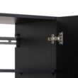 Prepac HangUps 36-in W x 24-in H Wood Composite Black Wall-mount Utility Storage Cabinet Prepac HangUps 36-in W x 24-in H Wood Composite Black Wall-mount Utility Storage Cabinet