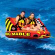 Sportsstuff Inflatable Big Mable Sitting Double Rider Towable Boat and Lake Tube