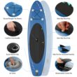Ancheer iSUP Inflatable Stand Up Paddle Board with Accessories, Blue
