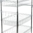 Organize It All 47.24-in-Drawer Shelf Utility Cart