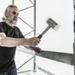 Halder 3.8581-lb Smooth Face Plastic Head Steel Dead Blow Hammer