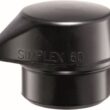Halder Simplex 4.1888-lb Smooth Face Plastic Head Wood Soft-faced Specialty Hammer
