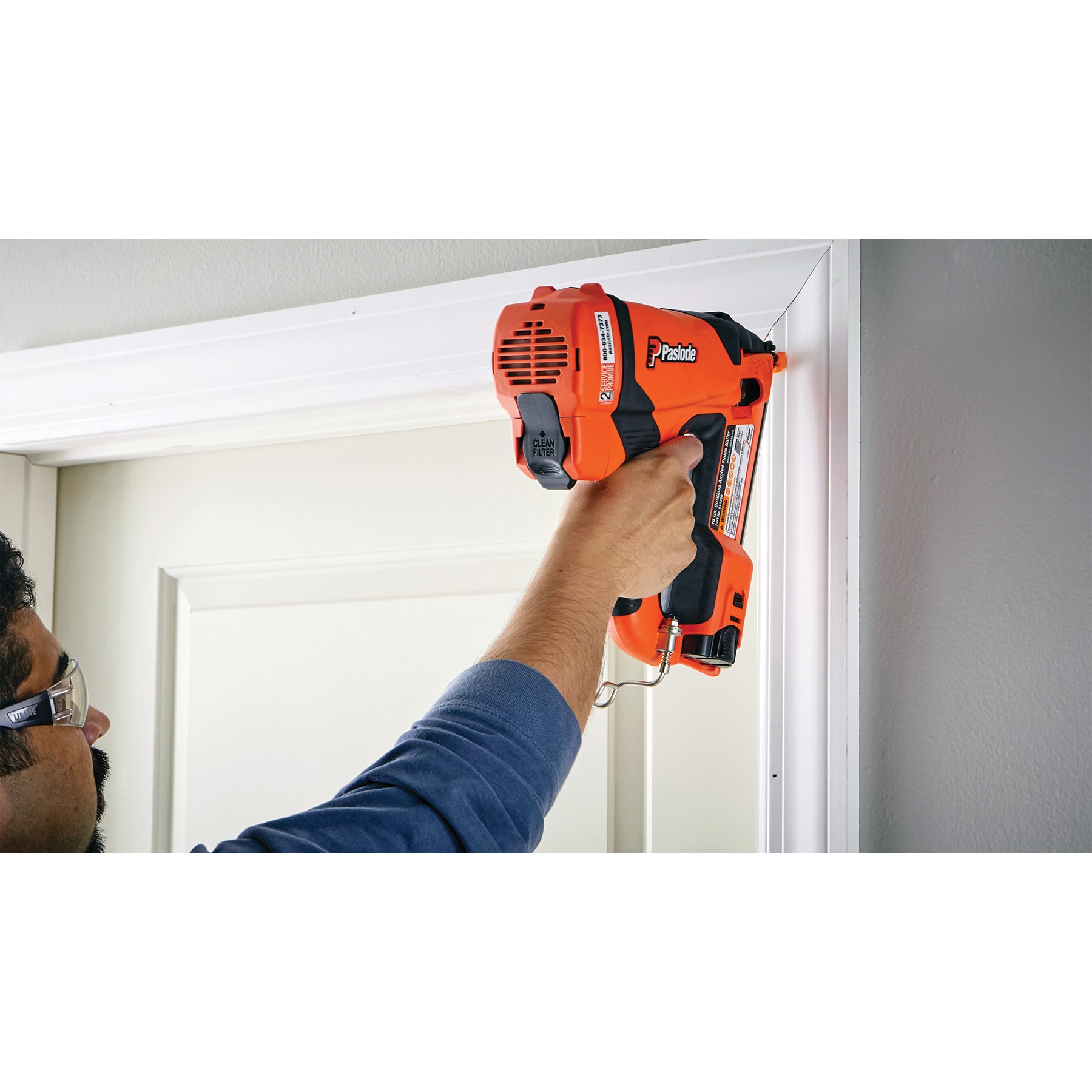 Paslode Angled 2.5-in 16-Gauge Cordless Finish Nailer (Battery & Charger Included) Paslode Angled 2.5-in 16-Gauge Cordless Finish Nailer (Battery & Charger Included) - Image 9
