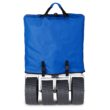 Mac Sports Collapsible Folding All Terrain Outdoor Beach Utility Wagon Cart, Blue