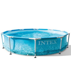 Intex 28206EH 10' x 30" Above Ground Steel Metal Frame Beachside Swimming Pool