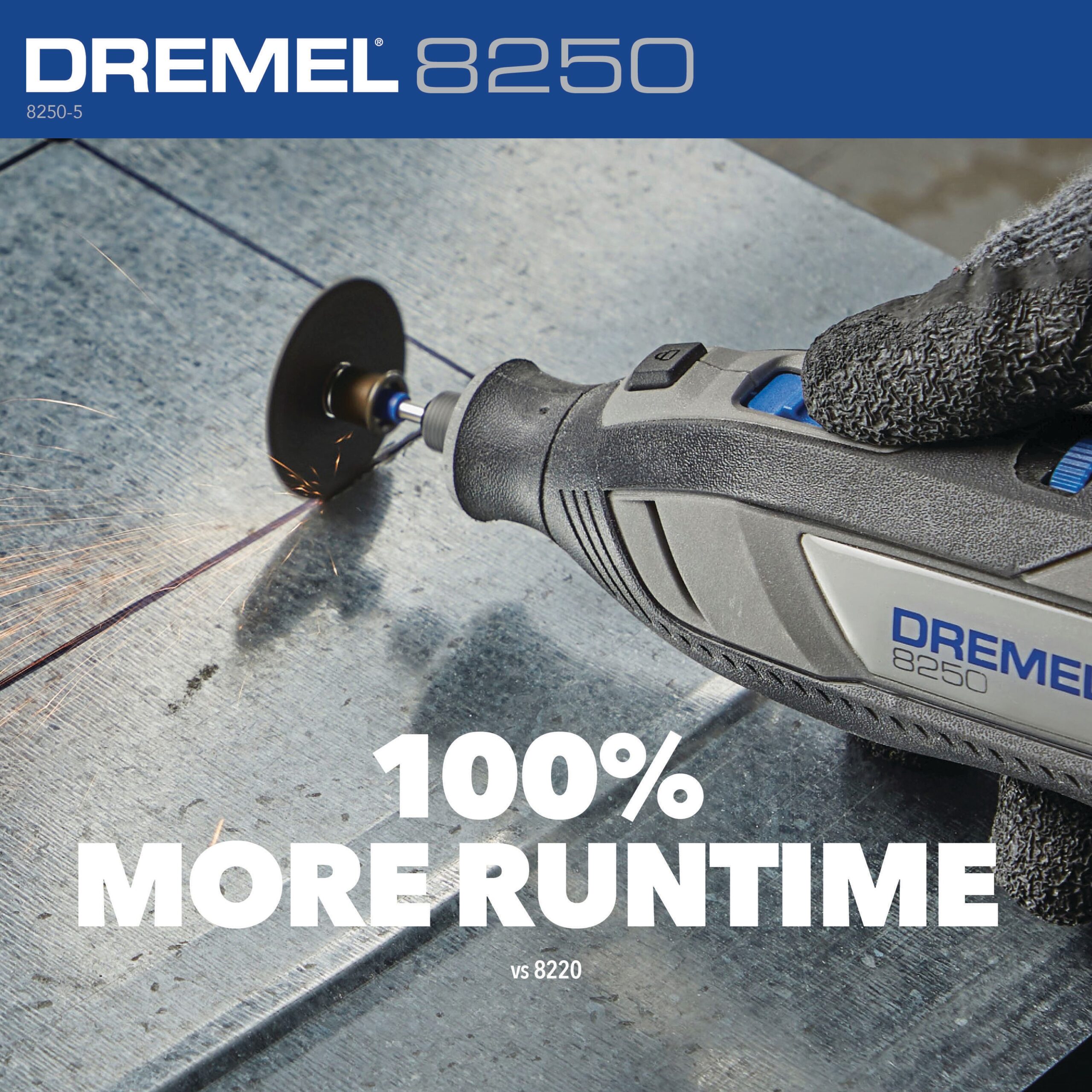 Dremel 8250 11-Piece Variable Speed Cordless 12-volt 3-Amp Multipurpose Rotary Tool with Soft Case Dremel 8250 11-Piece Variable Speed Cordless 12-volt 3-Amp Multipurpose Rotary Tool with Soft Case - Image 6