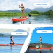 Goplus 10.5-ft Inflatable Stand Up Paddle Board 7