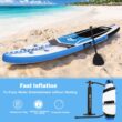 Goplus 10.5-ft Inflatable Stand Up Paddle Board 7
