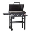 Char-Griller Flat Iron 3-Burner Griddle 3-Burner Liquid Propane Flat Top Grill