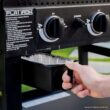 Char-Griller Flat Iron 3-Burner Griddle 3-Burner Liquid Propane Flat Top Grill