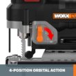 WORX Worx Nitro 20-Volt Brushless Variable Speed Keyless Cordless Jigsaw (Charger Included and Battery Included) WORX Worx Nitro 20-Volt Brushless Variable Speed Keyless Cordless Jigsaw (Charger Included and Battery Included)