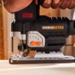 WORX Worx Nitro 20-Volt Brushless Variable Speed Keyless Cordless Jigsaw (Charger Included and Battery Included) WORX Worx Nitro 20-Volt Brushless Variable Speed Keyless Cordless Jigsaw (Charger Included and Battery Included)
