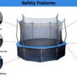 Kinertial 12-ft Round Backyard in Blue