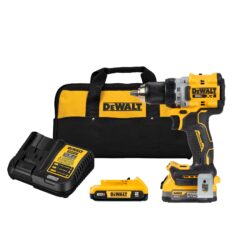 DEWALT XR 20-volt Max 1/2-in Brushless Cordless Drill (2 Li-ion-Batteries Included)