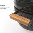 VESSILS MY15TT004 12.6-in W Gray Kamado Charcoal Grill