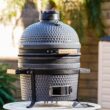 VESSILS MY15TT004 12.6-in W Gray Kamado Charcoal Grill