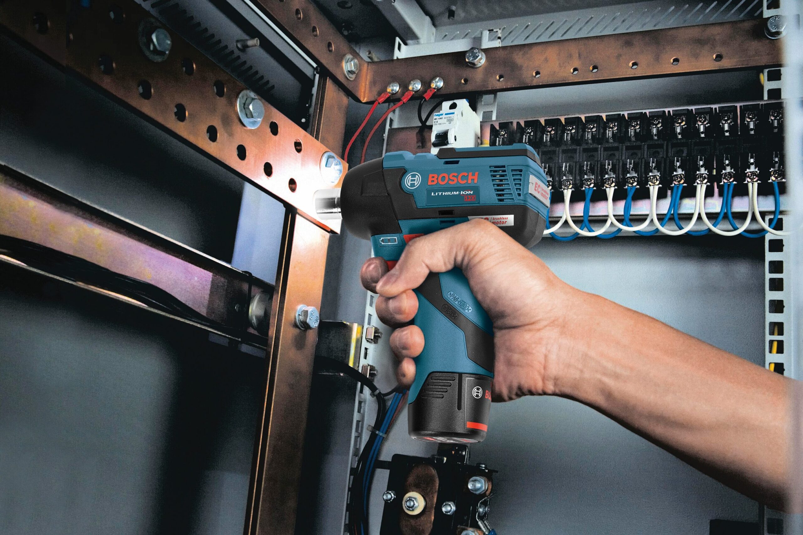 Bosch 12-volt Max Variable Speed Brushless 3/8-in square Drive Cordless Impact Wrench (Tool Only) Bosch 12-volt Max Variable Speed Brushless 3/8-in square Drive Cordless Impact Wrench (Tool Only) - Image 8