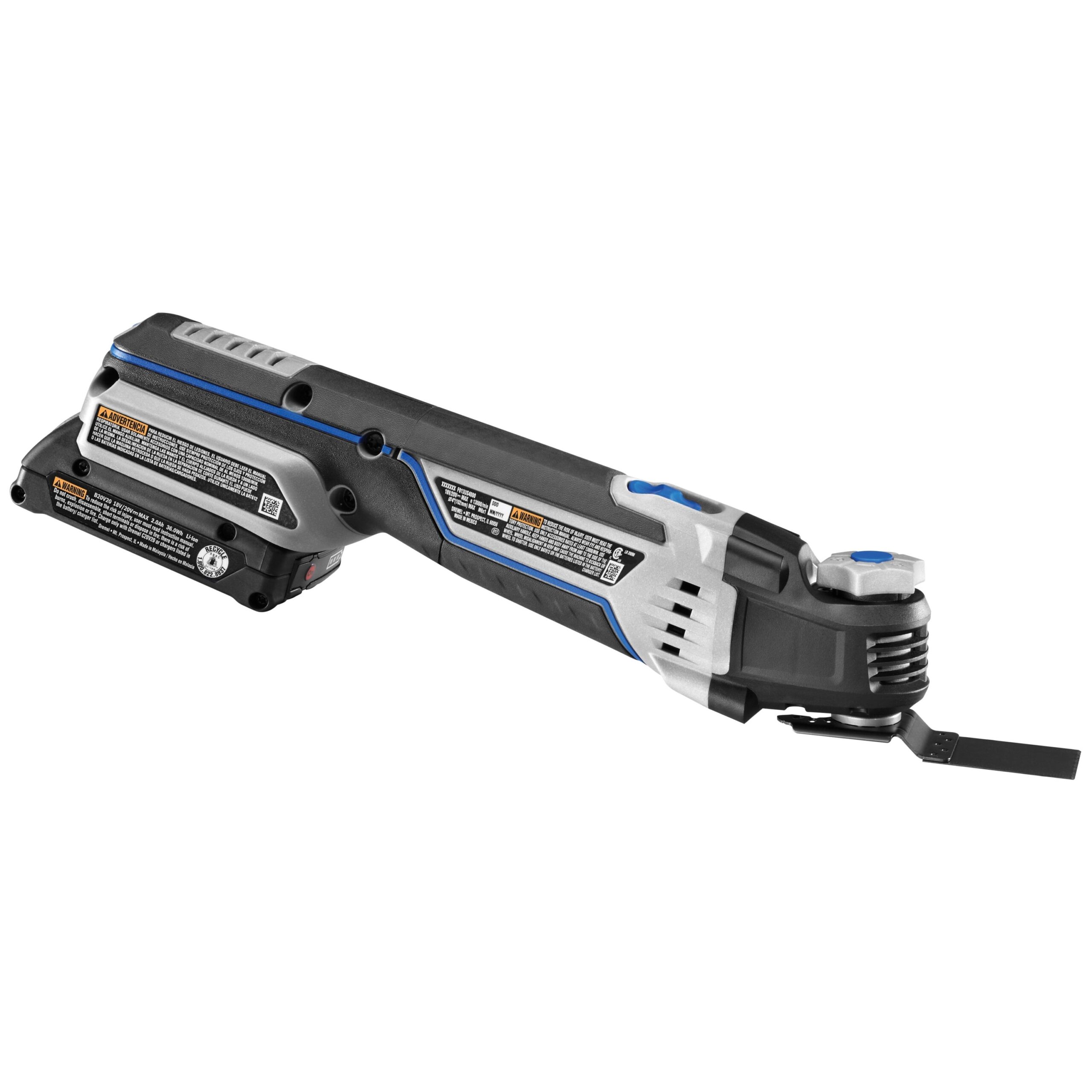 Dremel 8-Piece 2-Amp 20-volt Max Variable Speed Oscillating Multi-Tool Kit with Soft Case (1-Battery Included) Dremel 8-Piece 2-Amp 20-volt Max Variable Speed Oscillating Multi-Tool Kit with Soft Case (1-Battery Included) - Image 5
