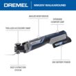 Dremel 8-Piece 2-Amp 20-volt Max Variable Speed Oscillating Multi-Tool Kit with Soft Case (1-Battery Included) Dremel 8-Piece 2-Amp 20-volt Max Variable Speed Oscillating Multi-Tool Kit with Soft Case (1-Battery Included)