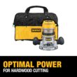 DEWALT 1/2-in-Amp 2.25-HP Variable Speed Fixed Corded Router Soft Case (Tool Only) DEWALT 1/2-in-Amp 2.25-HP Variable Speed Fixed Corded Router Soft Case (Tool Only)