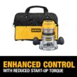 DEWALT 1/2-in-Amp 2.25-HP Variable Speed Fixed Corded Router Soft Case (Tool Only) DEWALT 1/2-in-Amp 2.25-HP Variable Speed Fixed Corded Router Soft Case (Tool Only)