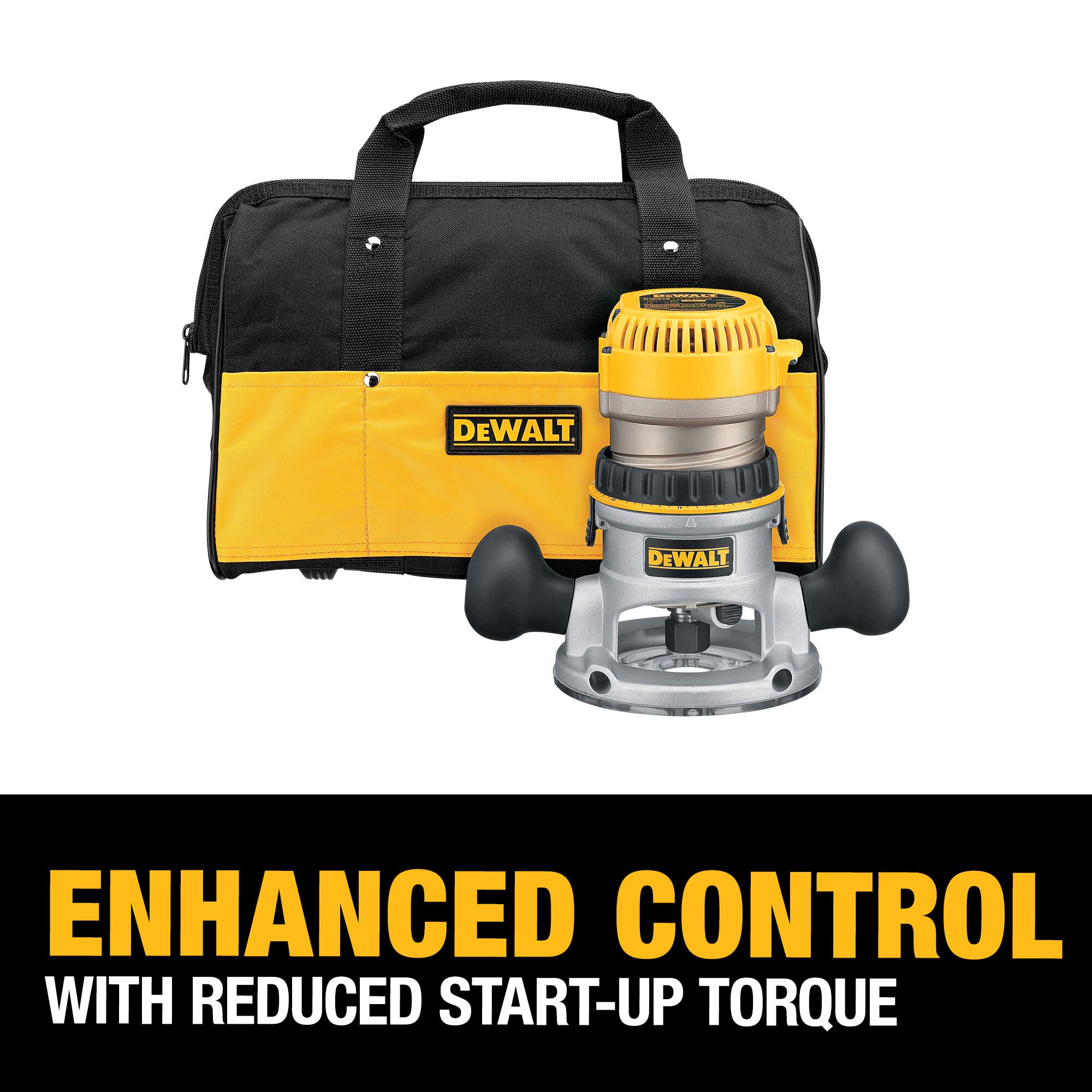 DEWALT 1/2-in-Amp 2.25-HP Variable Speed Fixed Corded Router Soft Case (Tool Only) DEWALT 1/2-in-Amp 2.25-HP Variable Speed Fixed Corded Router Soft Case (Tool Only) - Image 3