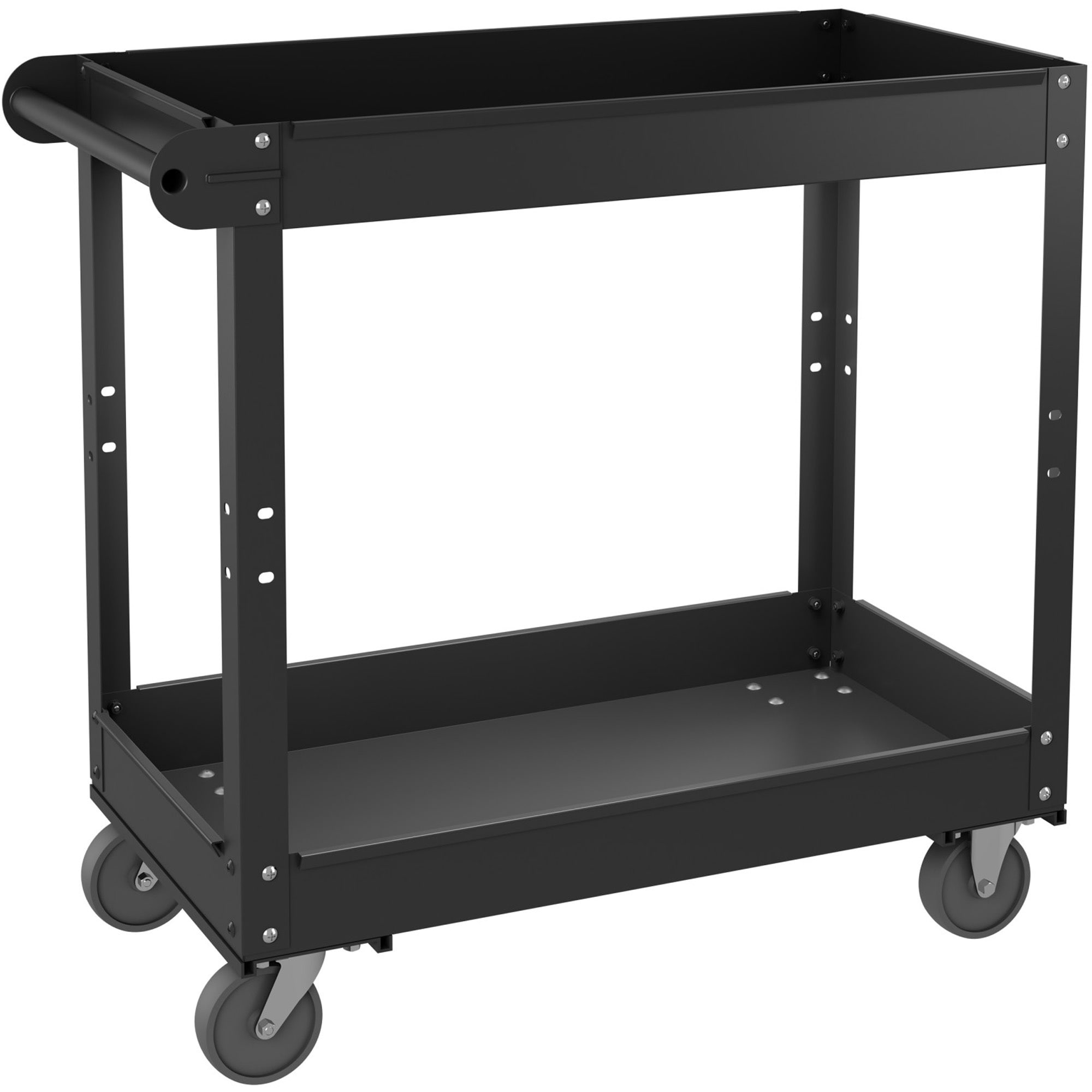 Lorell 6.1-in Rack Utility Cart Lorell 6.1-in Rack Utility Cart - Image 3