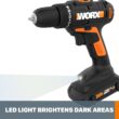 WORX POWER SHARE 2-Tool 20-volt Power Tool Combo Kit with Soft Case (2 Li-ion Batteries Included and Charger Included) WORX POWER SHARE 2-Tool 20-volt Power Tool Combo Kit with Soft Case (2 Li-ion Batteries Included and Charger Included)