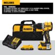DEWALT 20V MAX XR Brushless Cordless 1/2-in Hammer Drill/Driver Kit DEWALT 20V MAX XR Brushless Cordless 1/2-in Hammer Drill/Driver Kit