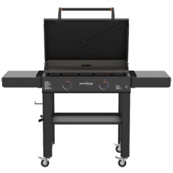 Blackstone 30" Culinary Omnivore Griddle with Hood 2-Burner Liquid Propane Flat Top Grill