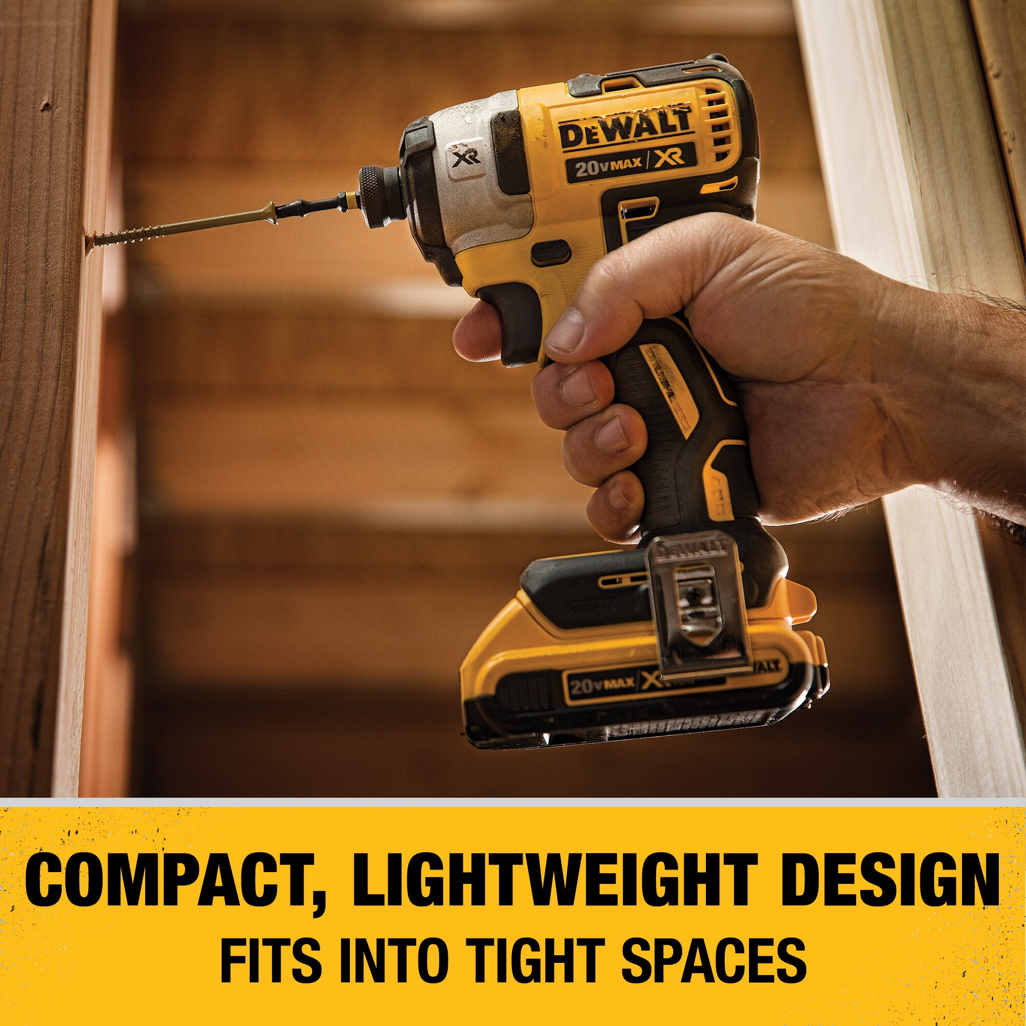 DEWALT XR 2-Tool 20-Volt Max Brushless Power Tool Combo Kit with Soft Case (2-Batteries and charger Included) DEWALT XR 2-Tool 20-Volt Max Brushless Power Tool Combo Kit with Soft Case (2-Batteries and charger Included) - Image 9