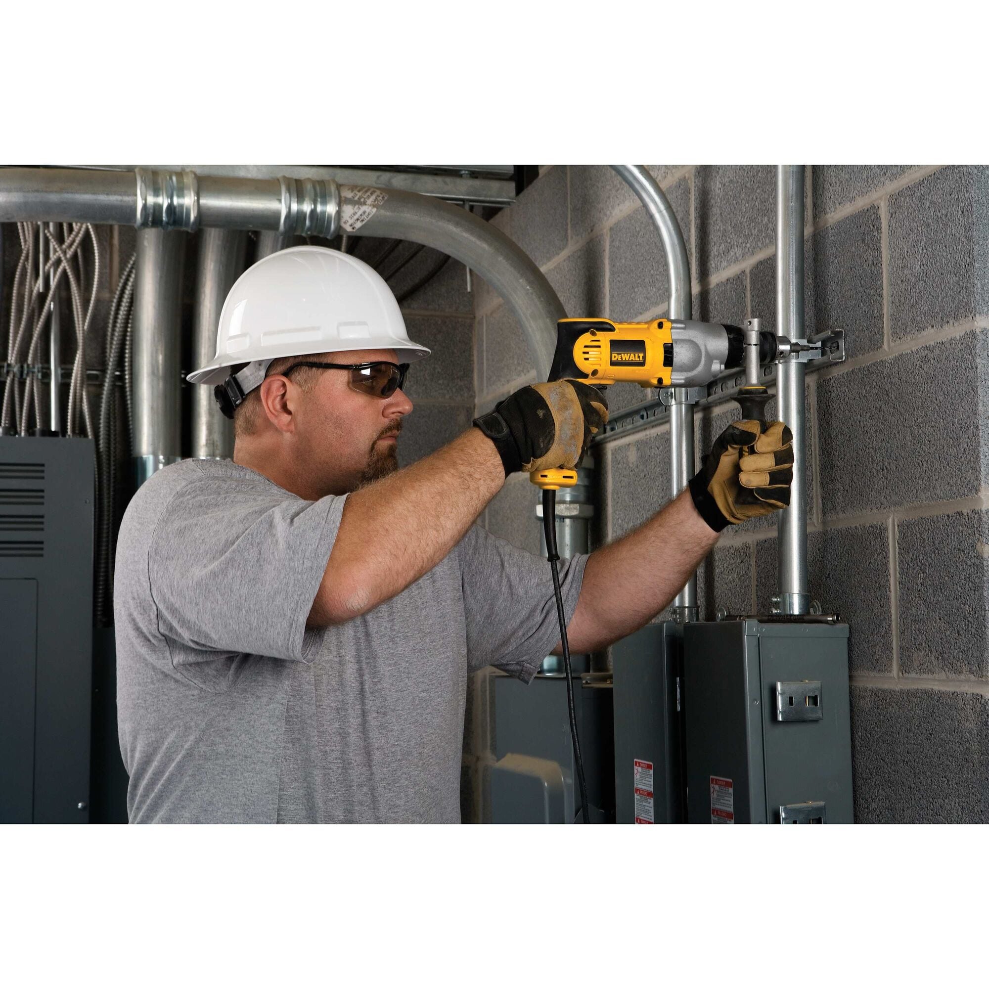 DEWALT 1/2-in 10-Amp Variable Speed Corded Hammer Drill (Tool Only) DEWALT 1/2-in 10-Amp Variable Speed Corded Hammer Drill (Tool Only) - Image 9