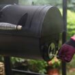 Sophia & William Portable BBQ Charcoal Grill with Offset Smoker, Black Sophia & William Portable BBQ Charcoal Grill with Offset Smoker, Black