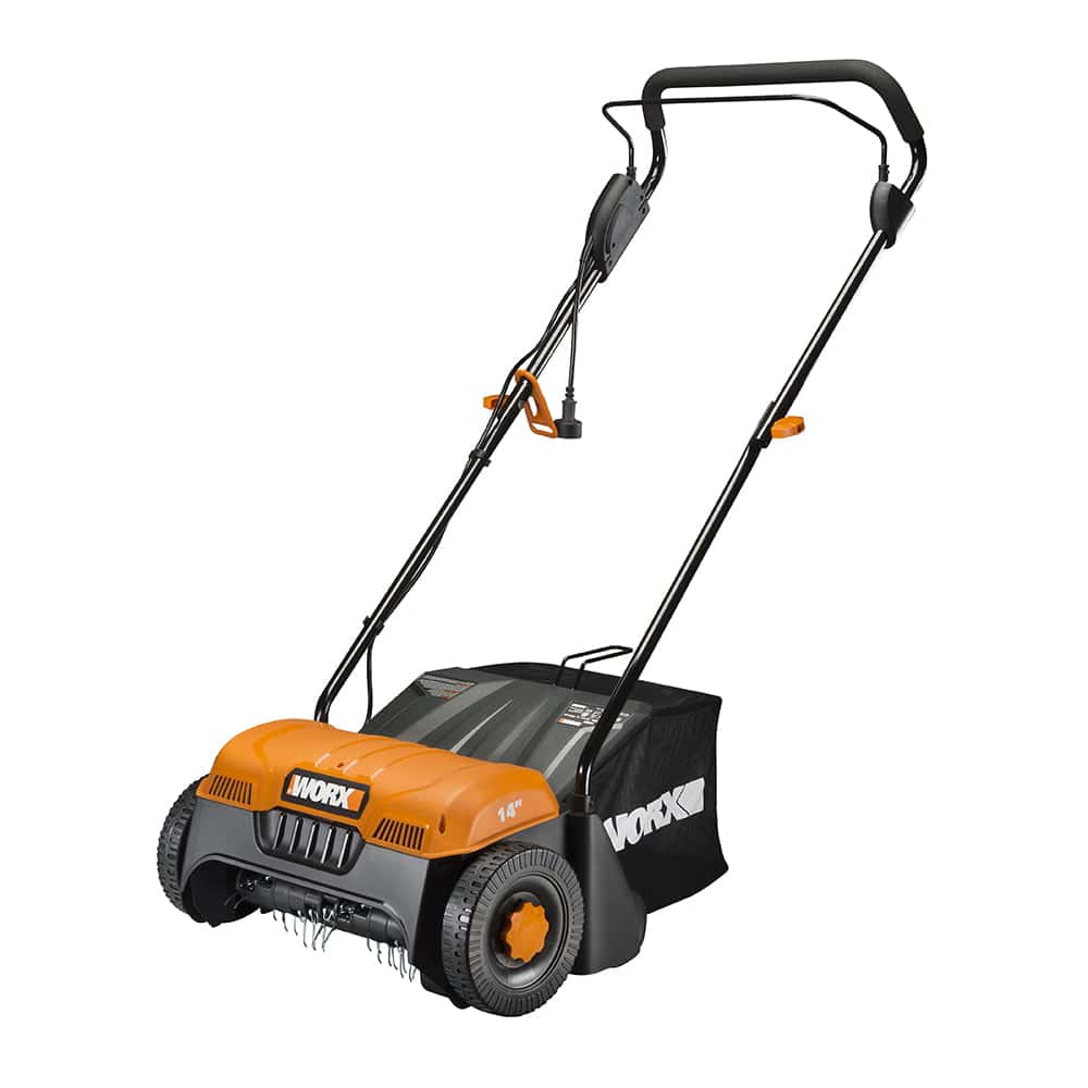 Worx WG850 12 AMP 14" Walk Behind Electric Dethatcher Worx WG850 12 AMP 14" Walk Behind Electric Dethatcher