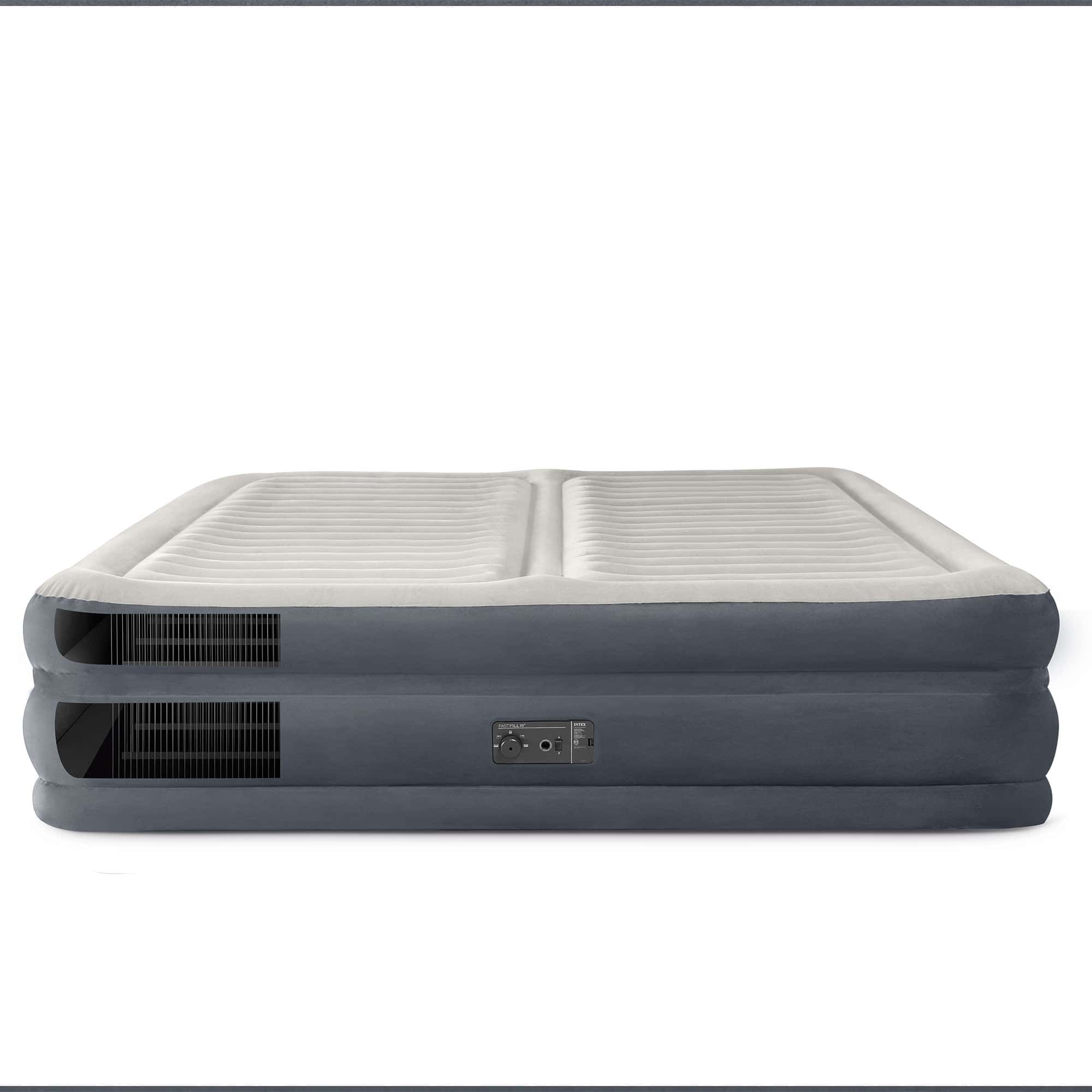 Intex 64953E Deluxe Dual Zone 22" King Air Mattress with Built In Air Pump Intex 64953E Deluxe Dual Zone 22" King Air Mattress with Built In Air Pump - Image 3