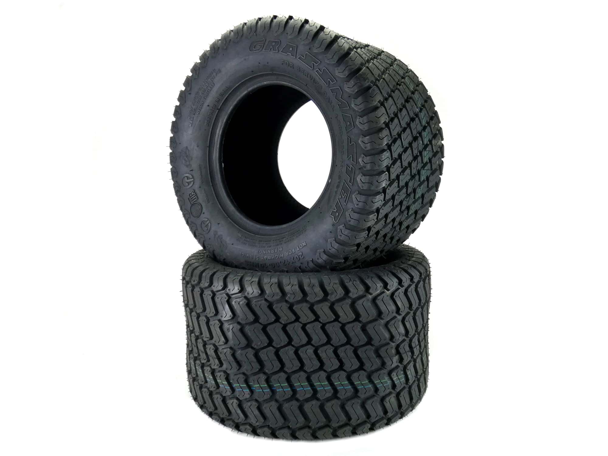 (Set of 2) 20x12.00-10 Tires (Replacement tire for Hustler Raptor 54”, 60” SD and SDX and Others) (Set of 2) 20x12.00-10 Tires (Replacement tire for Hustler Raptor 54”, 60” SD and SDX and Others) - Image 2
