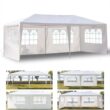 UBesGoo Canopy Wedding Tent Outdoor Camping Gazebo Canopy with 4 Sidewalls Canopy (10" X 20")