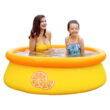 JLeisure 10 x 6.5' Rectangular Steel Frame & Orange Swimming Pool (2)