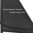 Clihome Patio Chair Metal Frame Stationary Chaise Lounge Chair(s) with Black Textilene Sling Seat