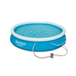 Bestway Fast Set 12' x 30" Swimming Pool Set with Filter Pump