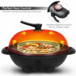 Costway Electric BBQ Grill 1350W Non-stick 4 Temperature Setting Outdoor Garden Camping