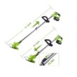 Cordless Grass String Trimmer Lightweight Weed Eater, 21V 3-in-1 Electric Weed Trimmer/Wacker with 2 Batteries Cordless Grass String Trimmer Lightweight Weed Eater, 21V 3-in-1 Electric Weed Trimmer/Wacker with 2 Batteries