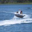 Solstice Swan Waterskiing Towable Inflatable Raft, 1-2 Persons